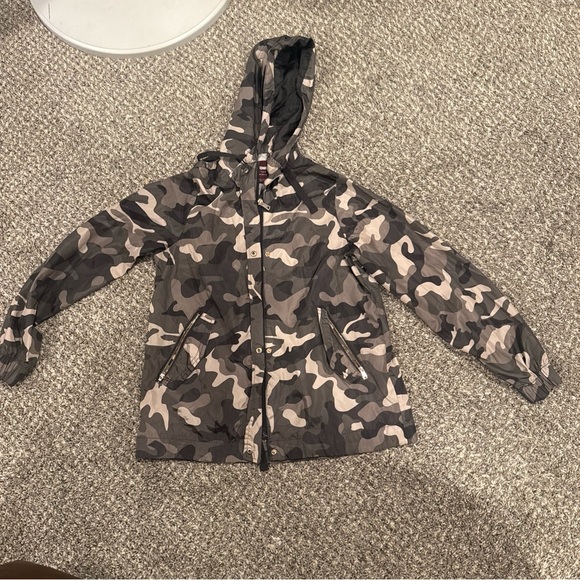 Ci Sono Camouflage Zip-Up Jacket - Picture 1 of 4